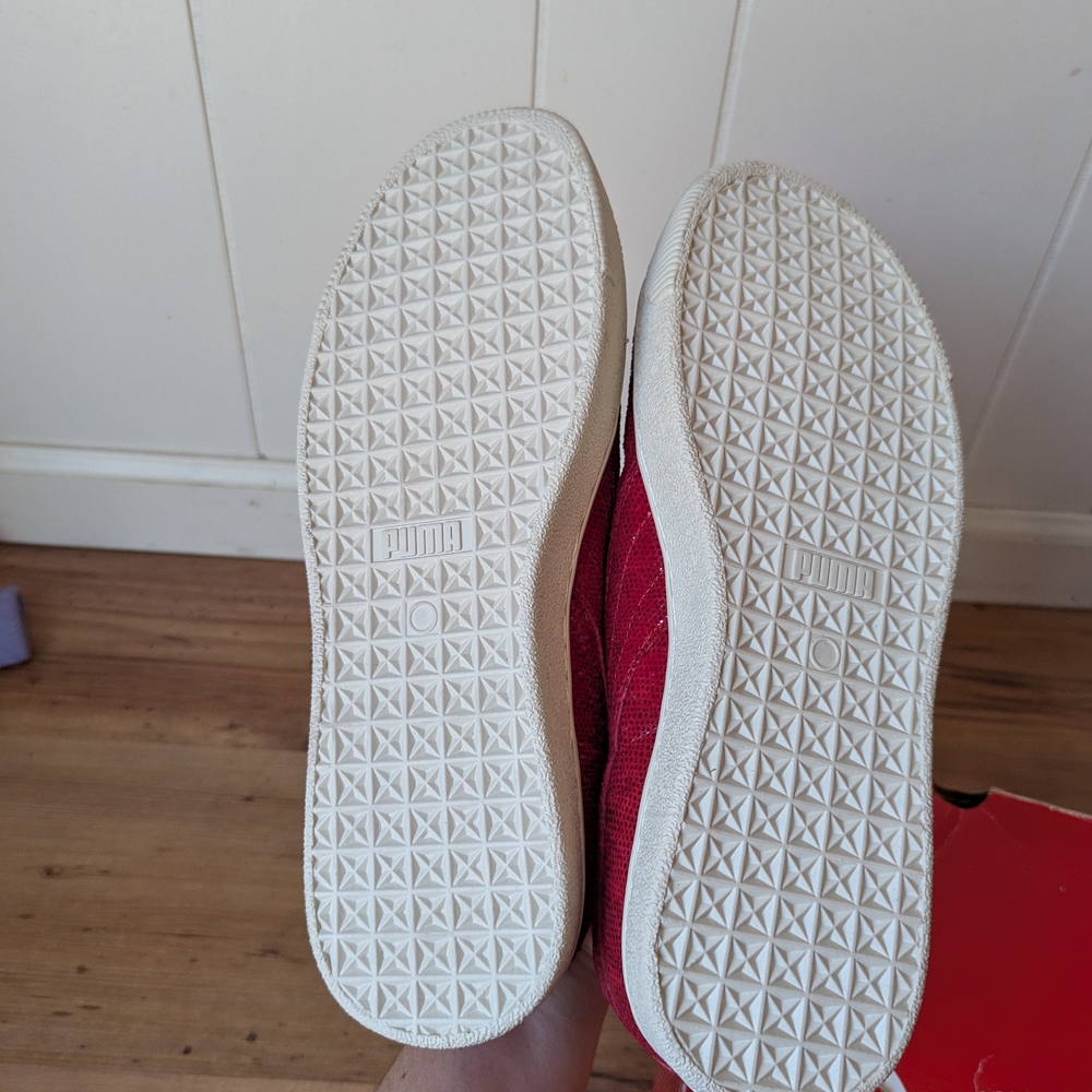 Puma Red Athletic Shoes - Picture 9 of 9